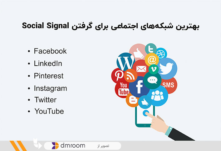 بهترین شبکه های اجتماعی برای گرفتن سوشیال سیگنال