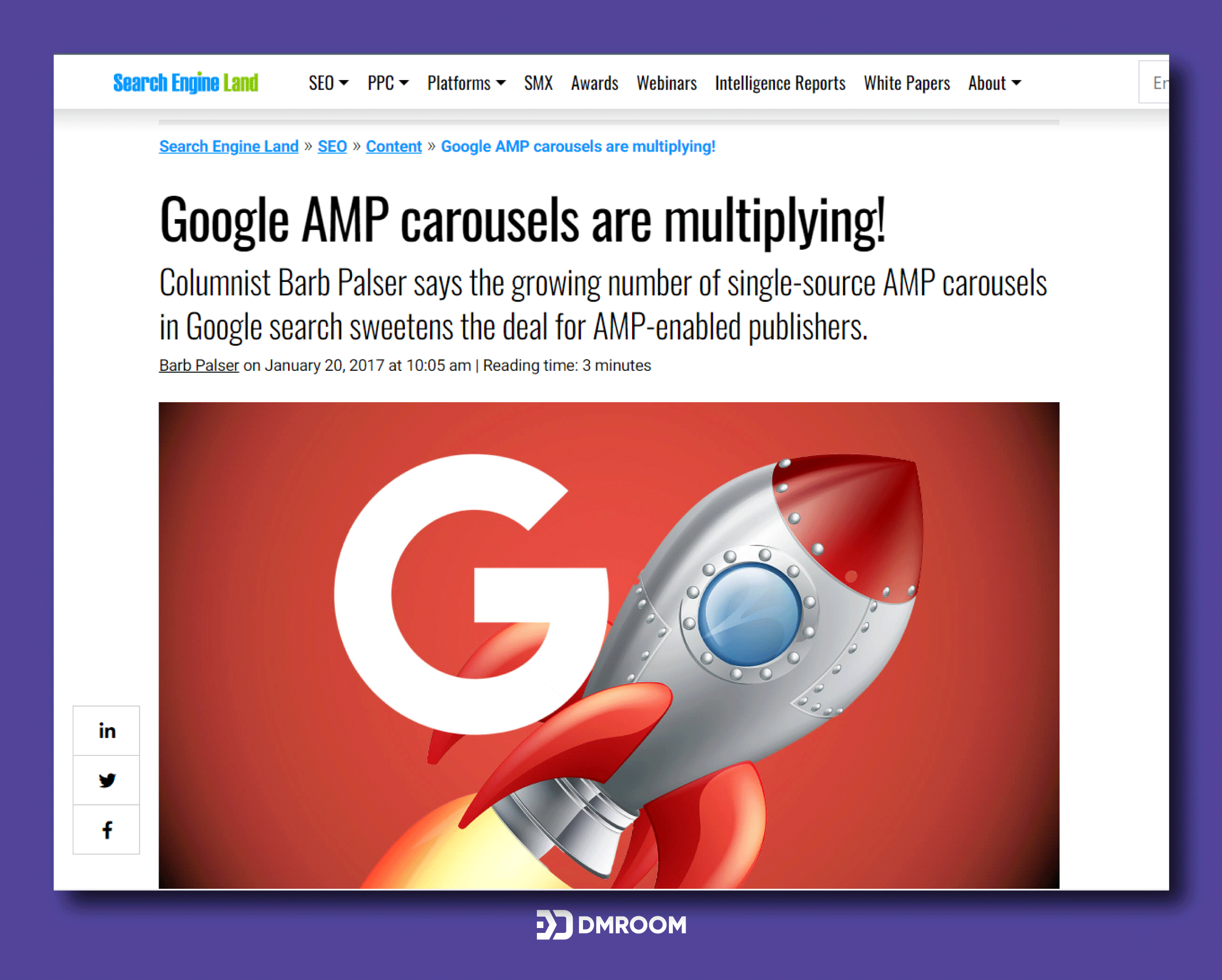 استفاده از ابزار AMP در بهبود رتبه در نتایج گوگل